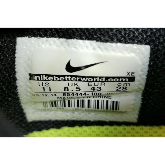 Nike Zoom Elite 7 Running Shoes Women's Size 11 M(B) Cross Trainers White /Coral - Picture 7 of 7